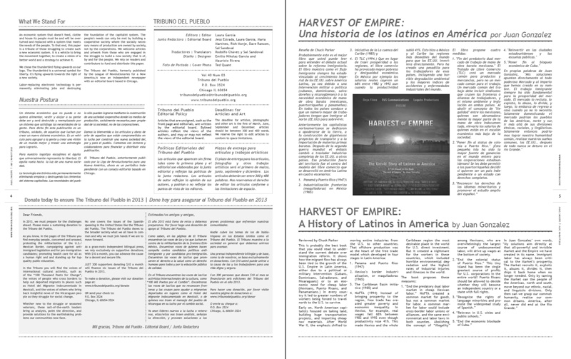 Tribuno Del Pueblo - July / August 2013 - Pages 4 & 5