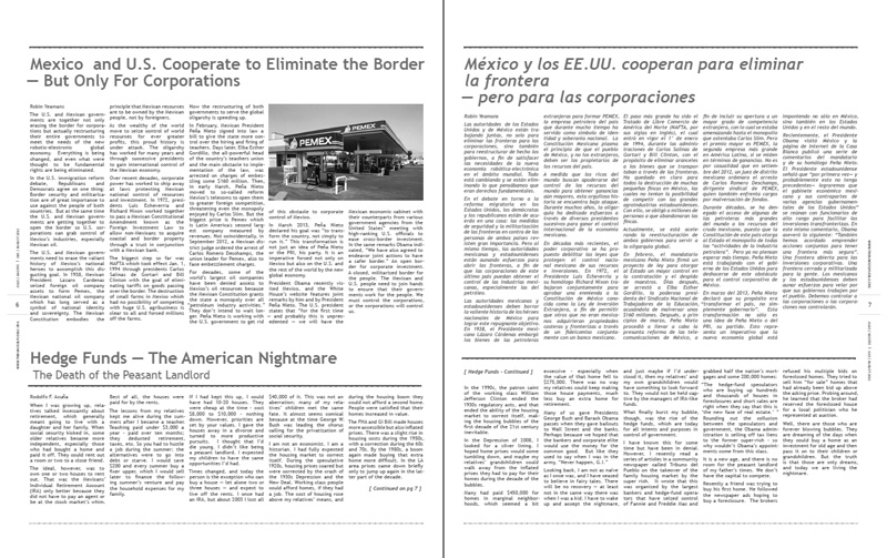 Tribuno Del Pueblo - July / August 2013 - Pages 6 & 7