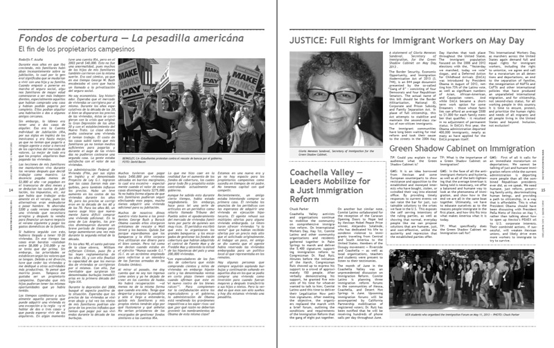 Tribuno Del Pueblo - July / August 2013 - Pages 14 & 15