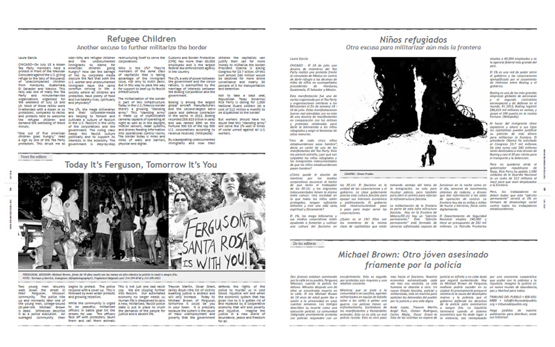 Tribuno Del Pueblo - September 2014 - Pages 8 & 9