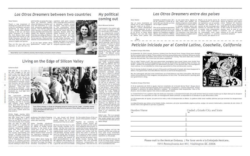 Tribuno Del Pueblo - April May 2015 - Pages 8 & 9