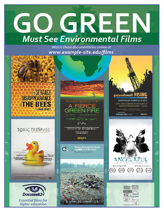 Docuseek2 Environmental Films Flier