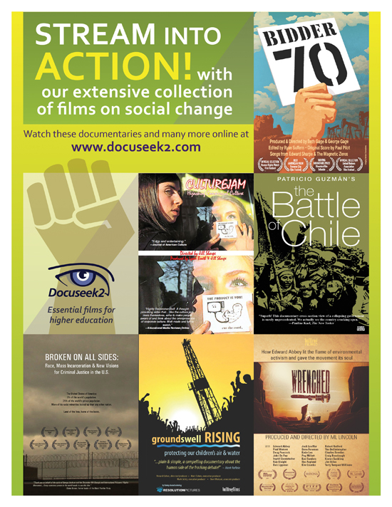 Docuseek2 Social Justice Flier