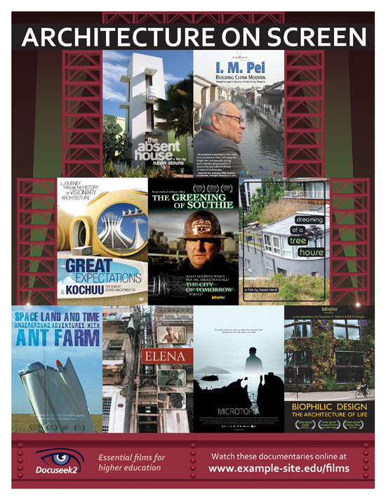 Docuseek2 Architecture Films Flier