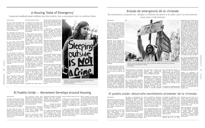 Tribuno Del Pueblo - February March 2016  - Pages 10 & 11
