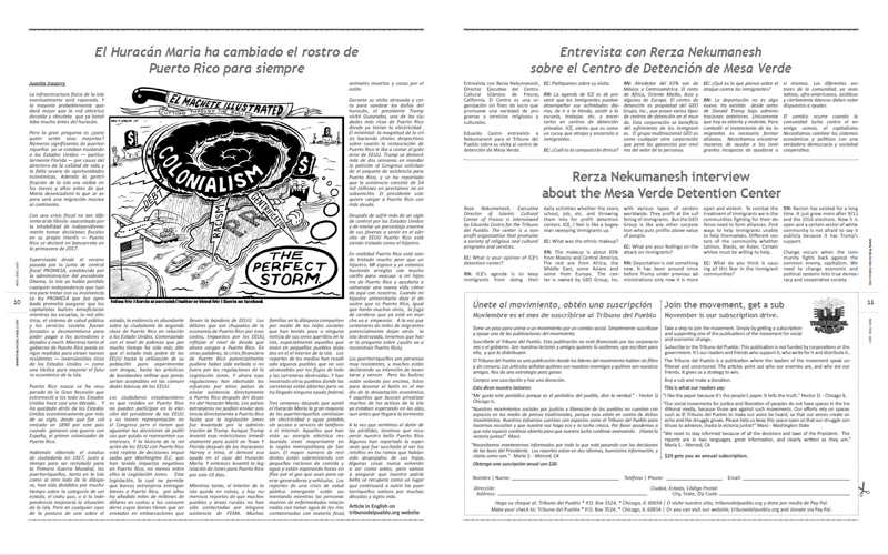 Tribuno Del Pueblo – November December 2017 - Pages 10 & 11