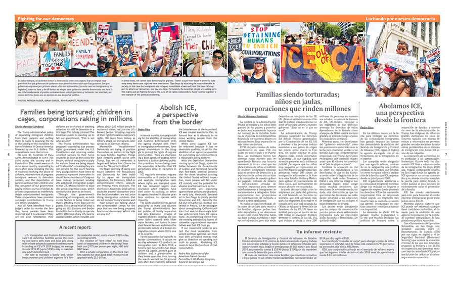 Tribuno Del Pueblo September October 2018 - pages 6 and 7