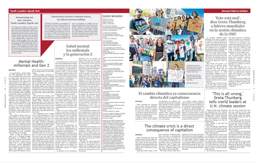 Tribuno Del Pueblo October November 2019 - pages 6 and 7 